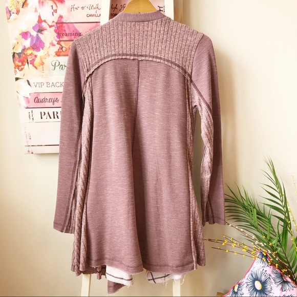 NWT Hummingbird Cascade Draped Open Cardigan Small - Picture 6 of 6